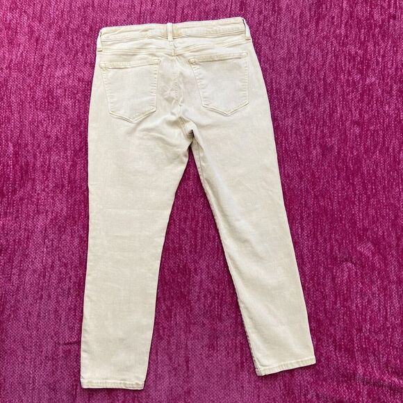 Lucky Brand Lolita Crop Jeans Yellow Size 8/29 - Picture 6 of 12